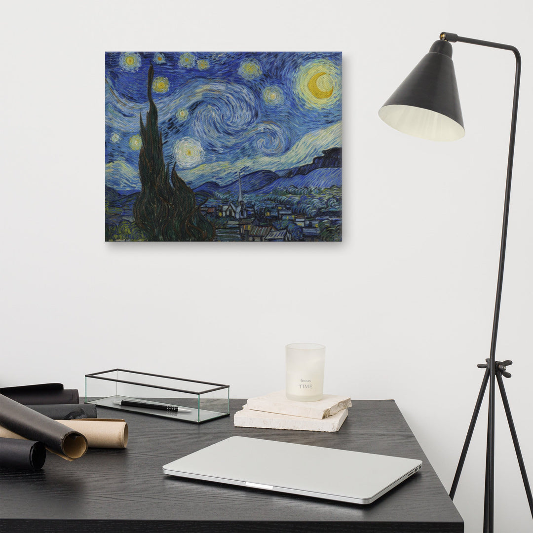 Starry Night, Van Gogh - Leinwand Van Gogh artlia