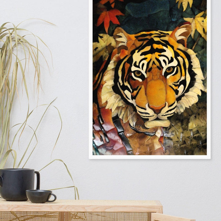 Tiger in Autumn - Poster Kuratoren von artlia artlia