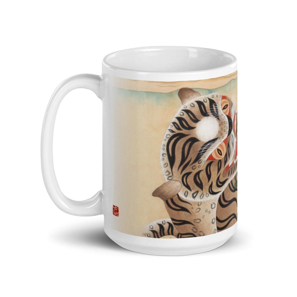 Tiger und Elster - Tasse Misun Kim Auswahl der Kuratoren / 0,44 L artlia