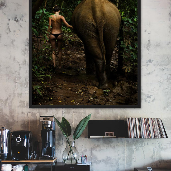 Walking into the Jungle - Poster Kuratoren von artlia artlia